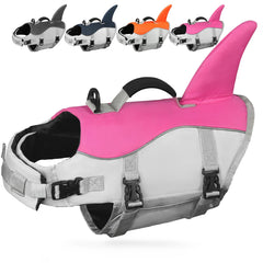 Shark Dog Life Jacket & Swim Vest for Water Safety