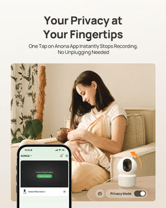 4K Indoor Pet Security Camera with HD Video Monitoring