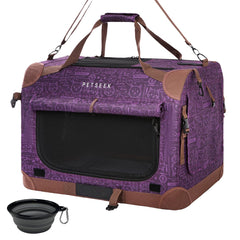 Extra Large Soft-Sided Pet Carrier, Foldable & Ventilated for Travel