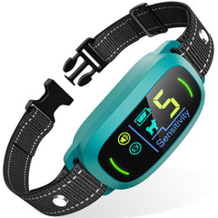 Rechargeable Smart Dog Bark Collar with Adjustable Sensitivity & Vibration