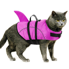 Ripstop Shark Dog Life Jacket for Small & Medium Dogs