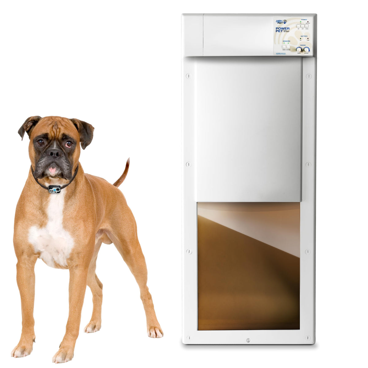 Smart Automatic Electronic Pet Door with Secure Pet Access Control
