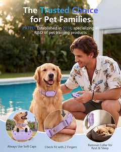 PATPET 4000ft Waterproof Training Collar for Two Dogs