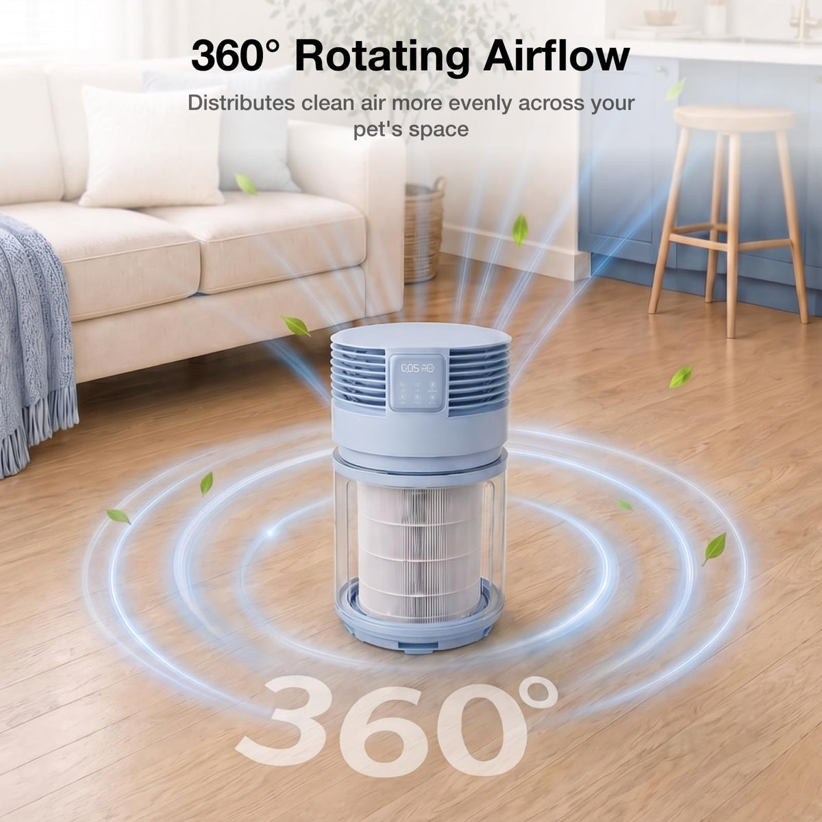 Smart Pet Water Fountain & Air Purifier Bundle with App Control