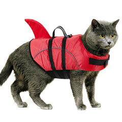 Ripstop Shark Dog Life Jacket for Small & Medium Dogs