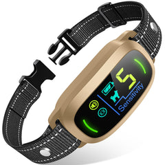 Rechargeable Smart Dog Bark Collar with Adjustable Sensitivity & Vibration