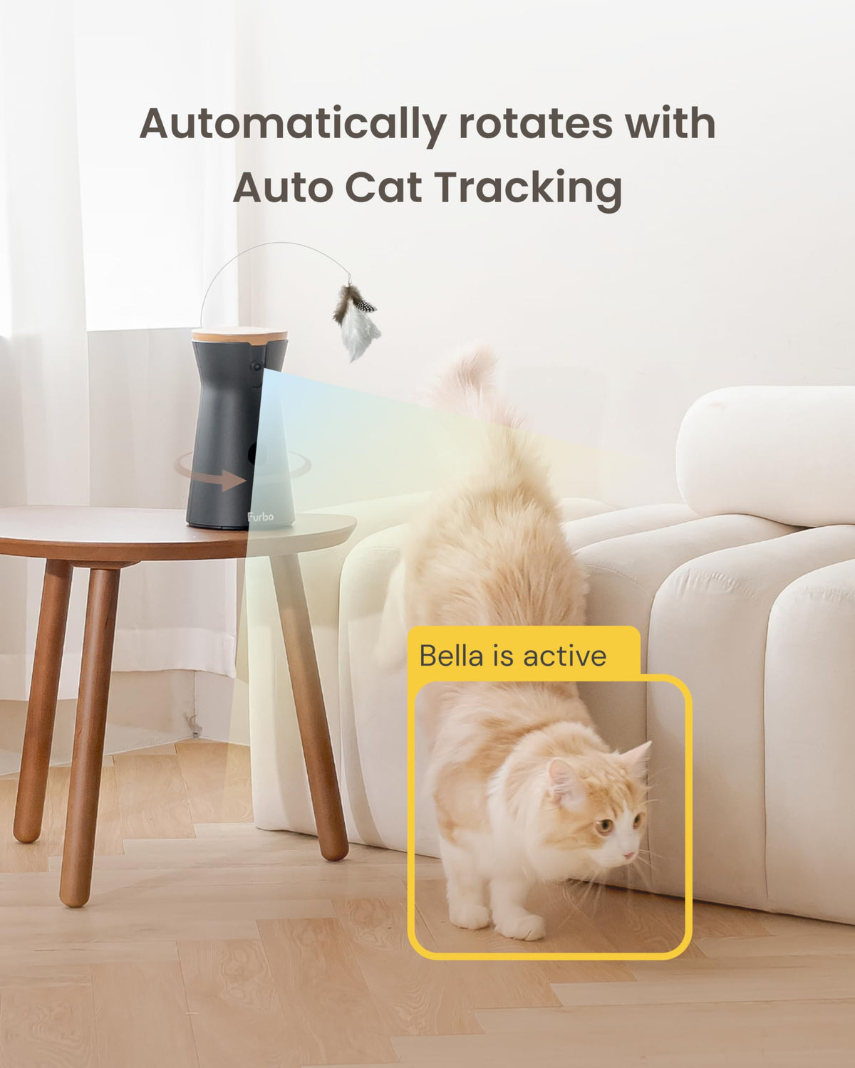 Furbo 360° Pet Camera with HD Monitoring & Treat Dispensing