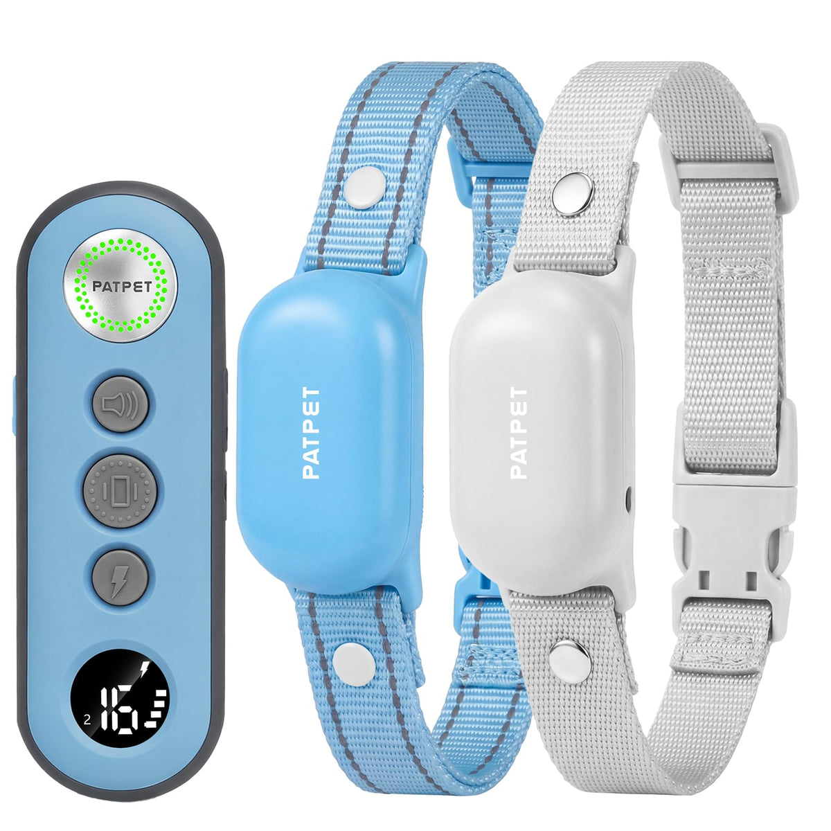 PATPET 4000ft Waterproof Training Collar for Two Dogs