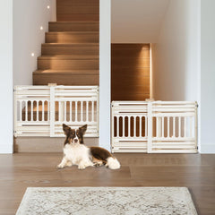 Plastic Pet Safety Gate for Dogs & Cats, Indoor Home Use