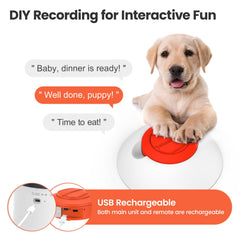 Interactive Electronic Dog Puzzle Toy & Automatic Treat Dispenser