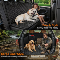 Waterproof Heavy-Duty Dog Car Seat Cover & Hammock for SUVs