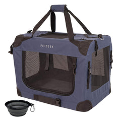 Extra Large Soft-Sided Pet Carrier, Foldable & Ventilated for Travel
