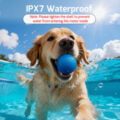 Interactive Automatic Dog Ball Toy, IPX7 Waterproof & Rechargeable