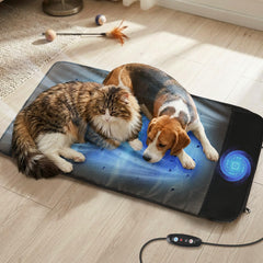 3-Level Electric Pet Heating & Cooling Mat with Ventilation Fan