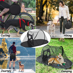 Portable Pop-Up Outdoor Cat Tent for Yard & Travel