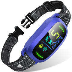Rechargeable Smart Dog Bark Collar with Adjustable Sensitivity & Vibration