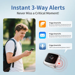 4G Cellular Pet Temperature & Humidity Monitor for Home Safety