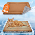 Reversible Self-Warming & Cooling Pet Bed Mat for Cats & Dogs