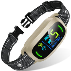 Rechargeable Smart Dog Bark Collar with Adjustable Sensitivity & Vibration