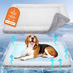 Reversible Self-Warming & Cooling Pet Bed Mat for Cats & Dogs