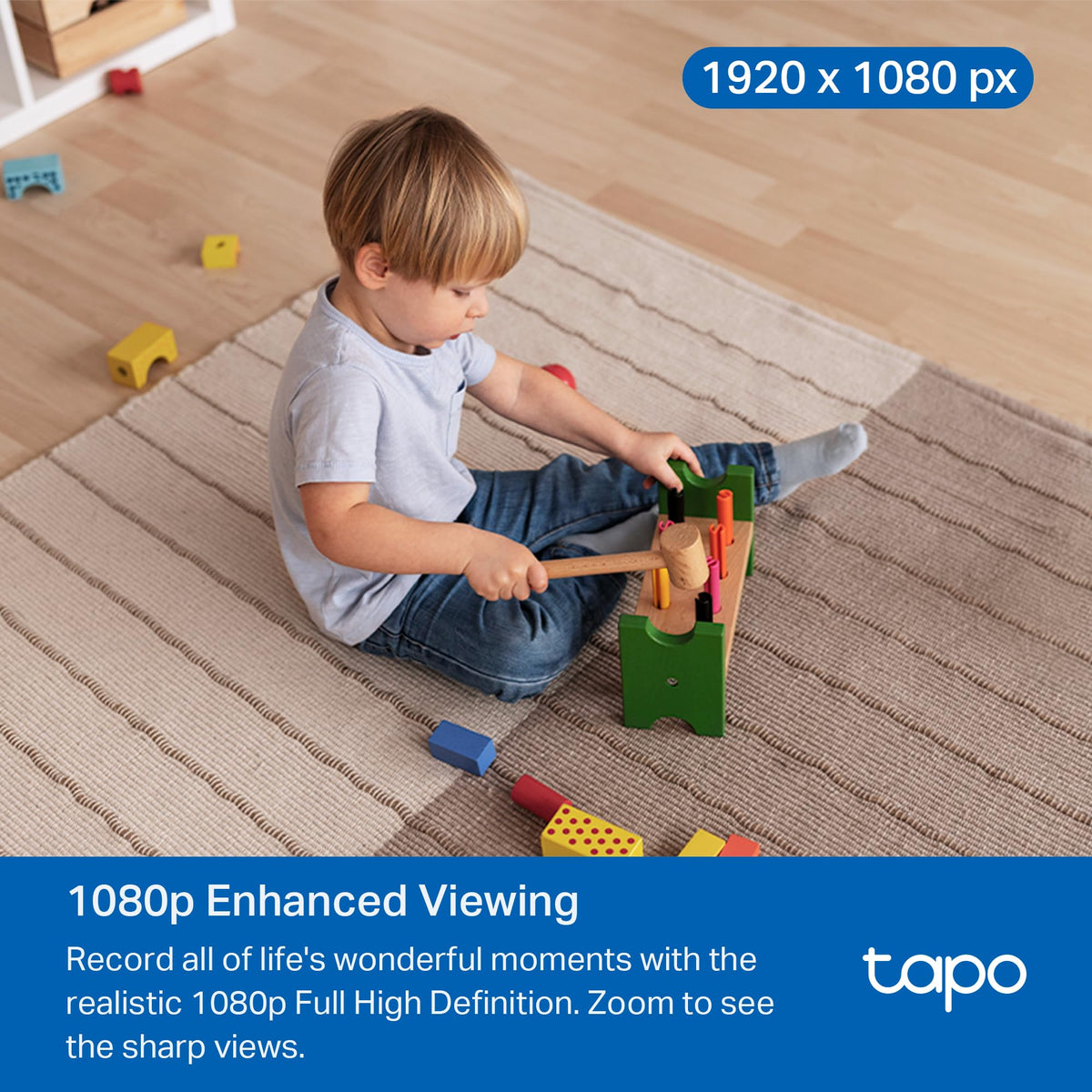 TP-Link Tapo Pan/Tilt Security Camera for Baby Monitor