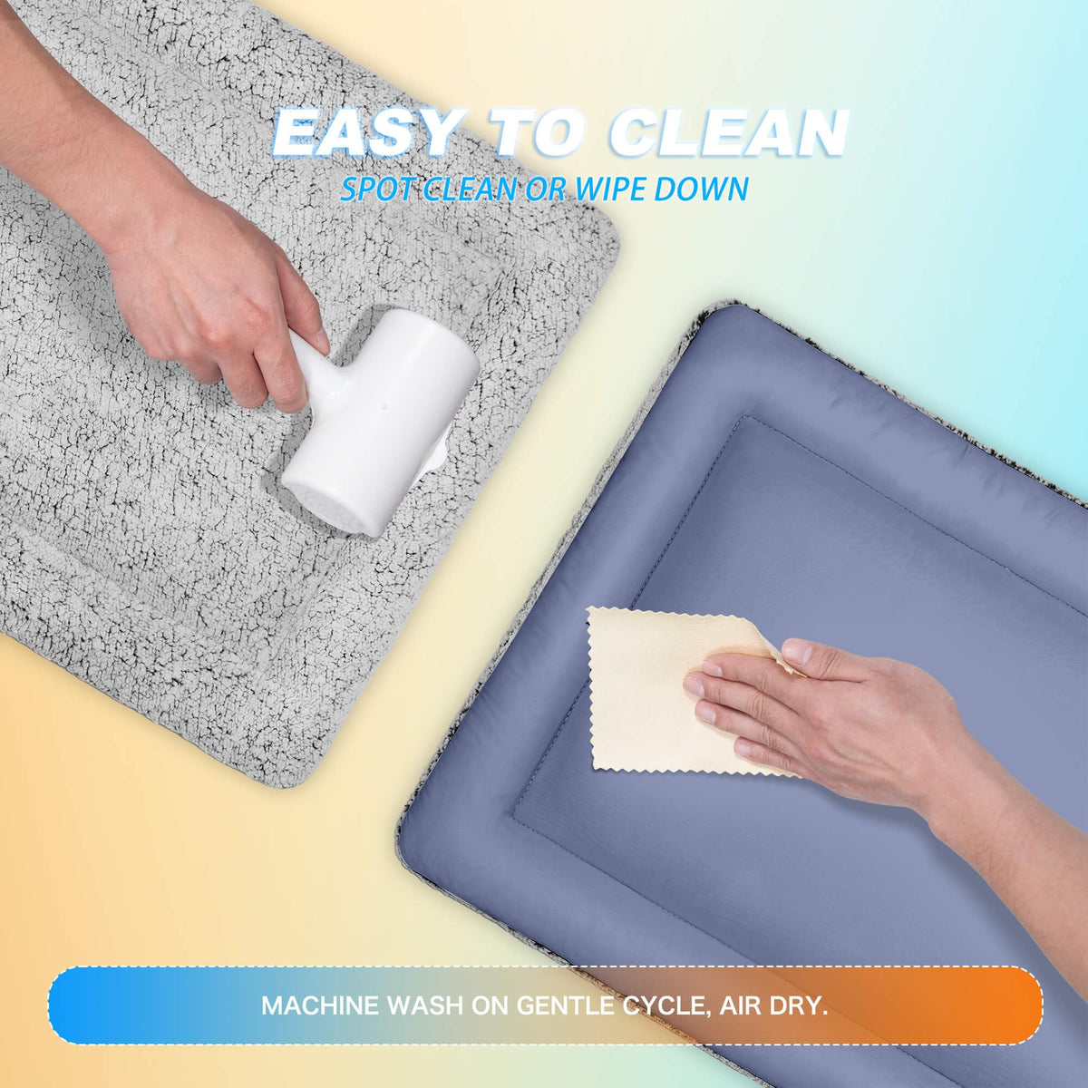 Reversible Self-Warming & Cooling Pet Bed Mat for Cats & Dogs