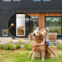 Smart Automatic Electronic Pet Door with Secure Pet Access Control